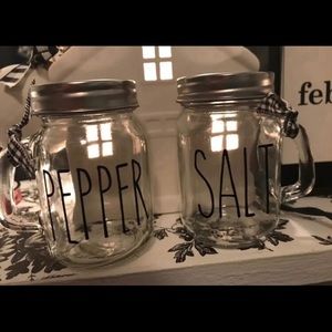 RAE Dunn Inspired Salt and Pepper Shakers